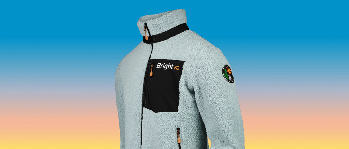Mintgrön Sherpa Fleece