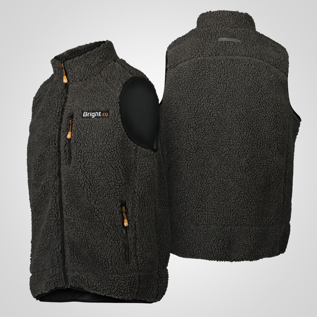 "The Bush Suit" Sherpa Fleeceweste, Damen