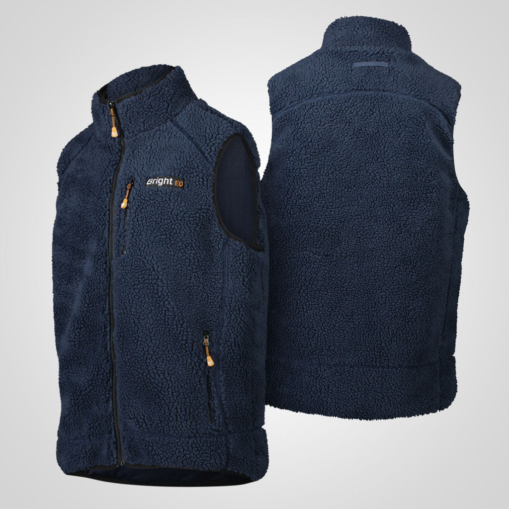 "The Bush Suit" Sherpa Fleeceweste, Damen