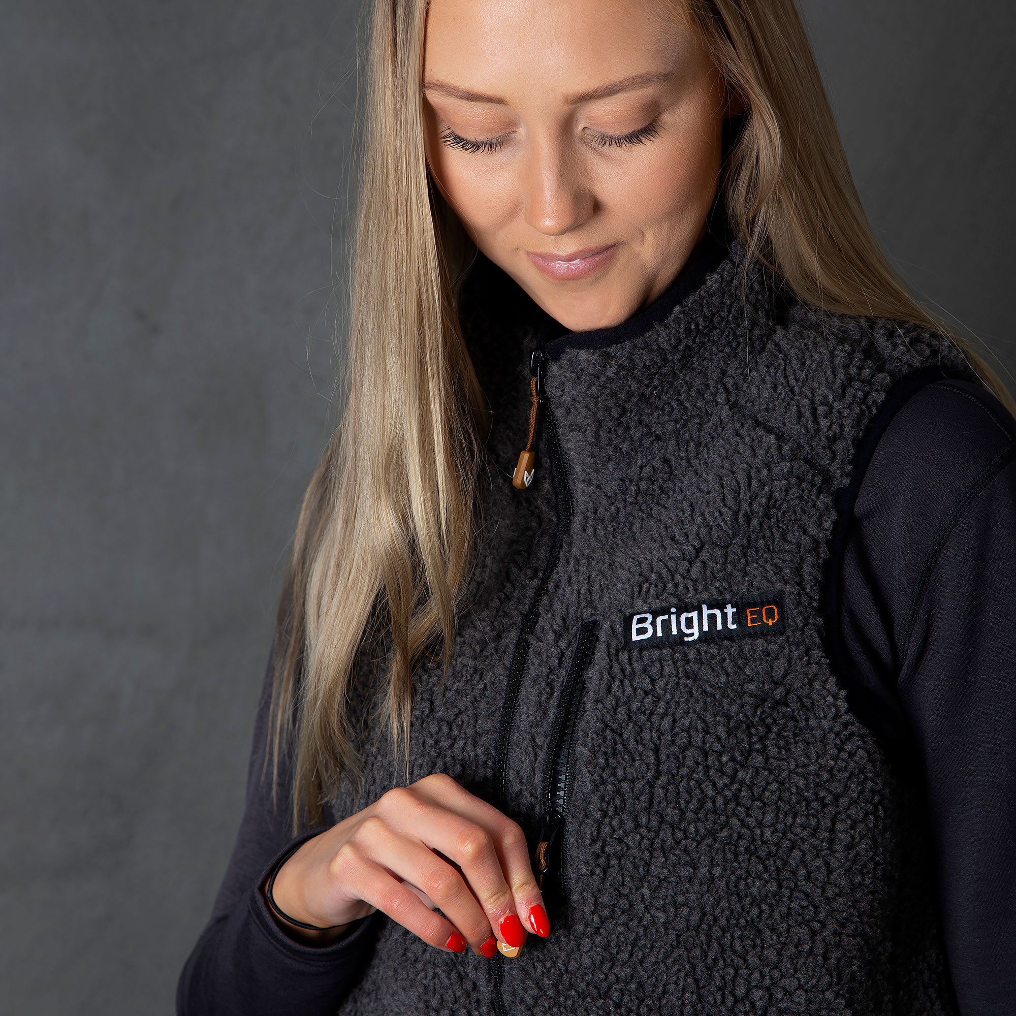 "The Bush Suit" Sherpa Fleeceweste, Damen