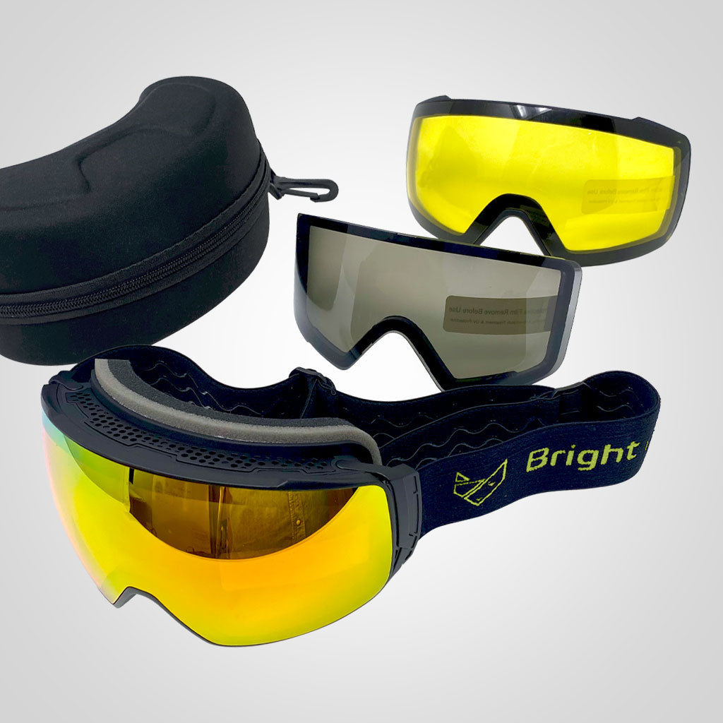 Magnetic Goggles, skid-/skoterglasögon