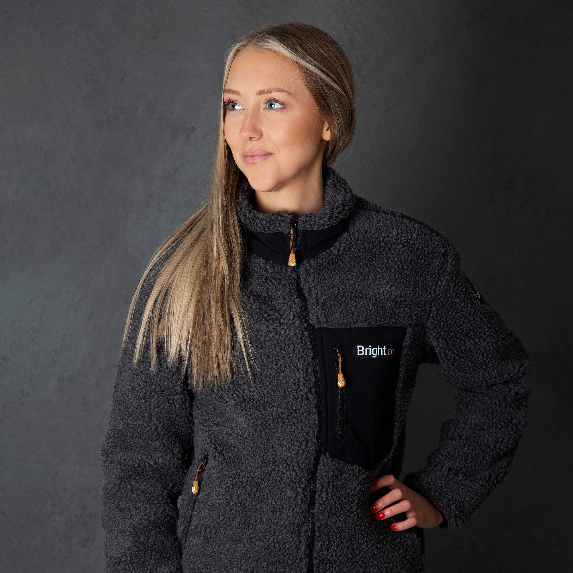 „The Bush Suit“ gefütterte Sherpa-Fleecejacke, Damen
